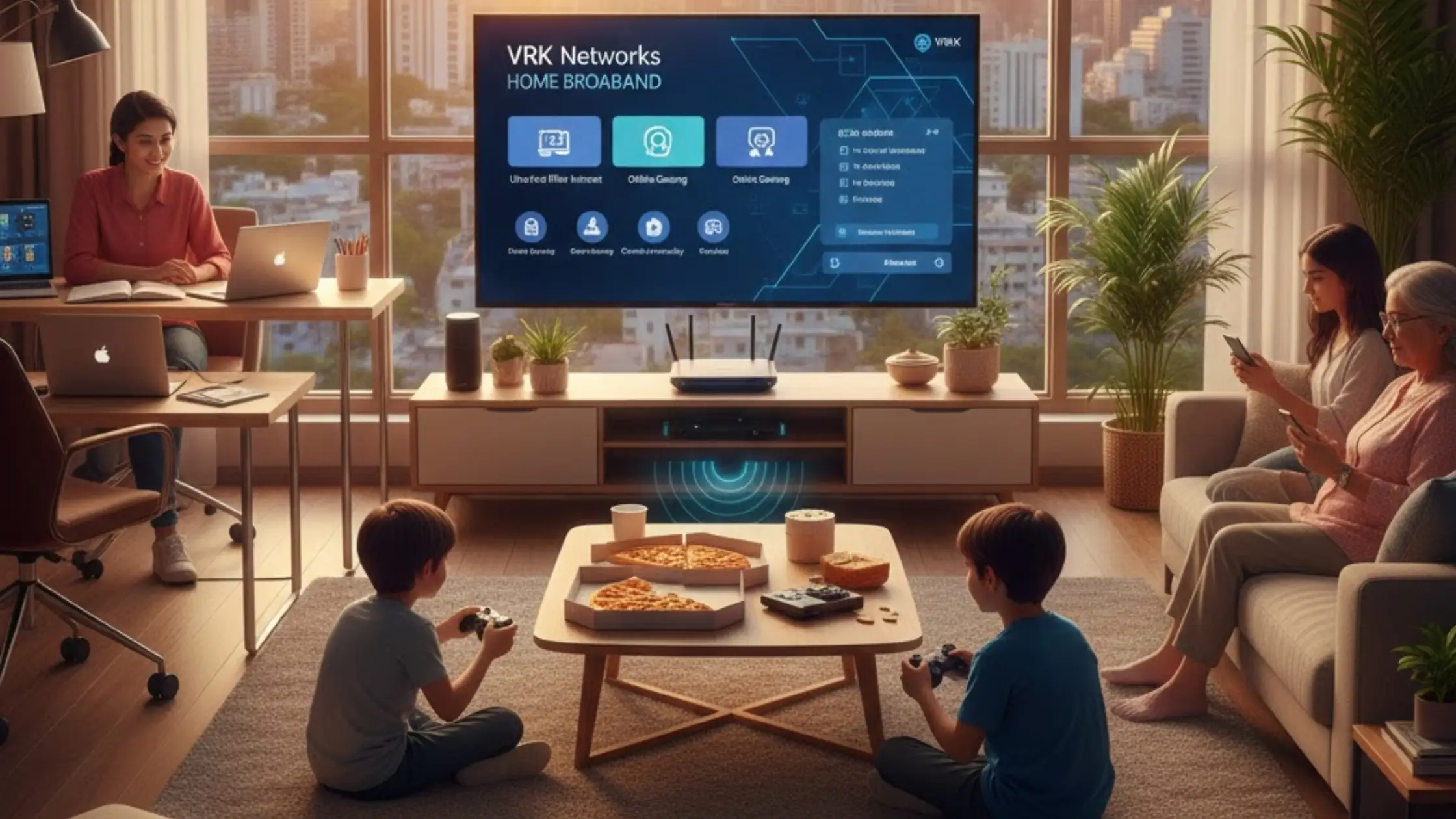 Unlimited internet plans Navi Mumbai for streaming