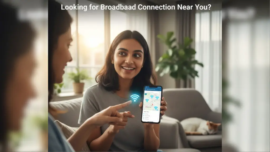 VRK Networks presenting high-speed fiber broadband solutions at Broadband Nation Expo 2025 in Navi Mumbai.