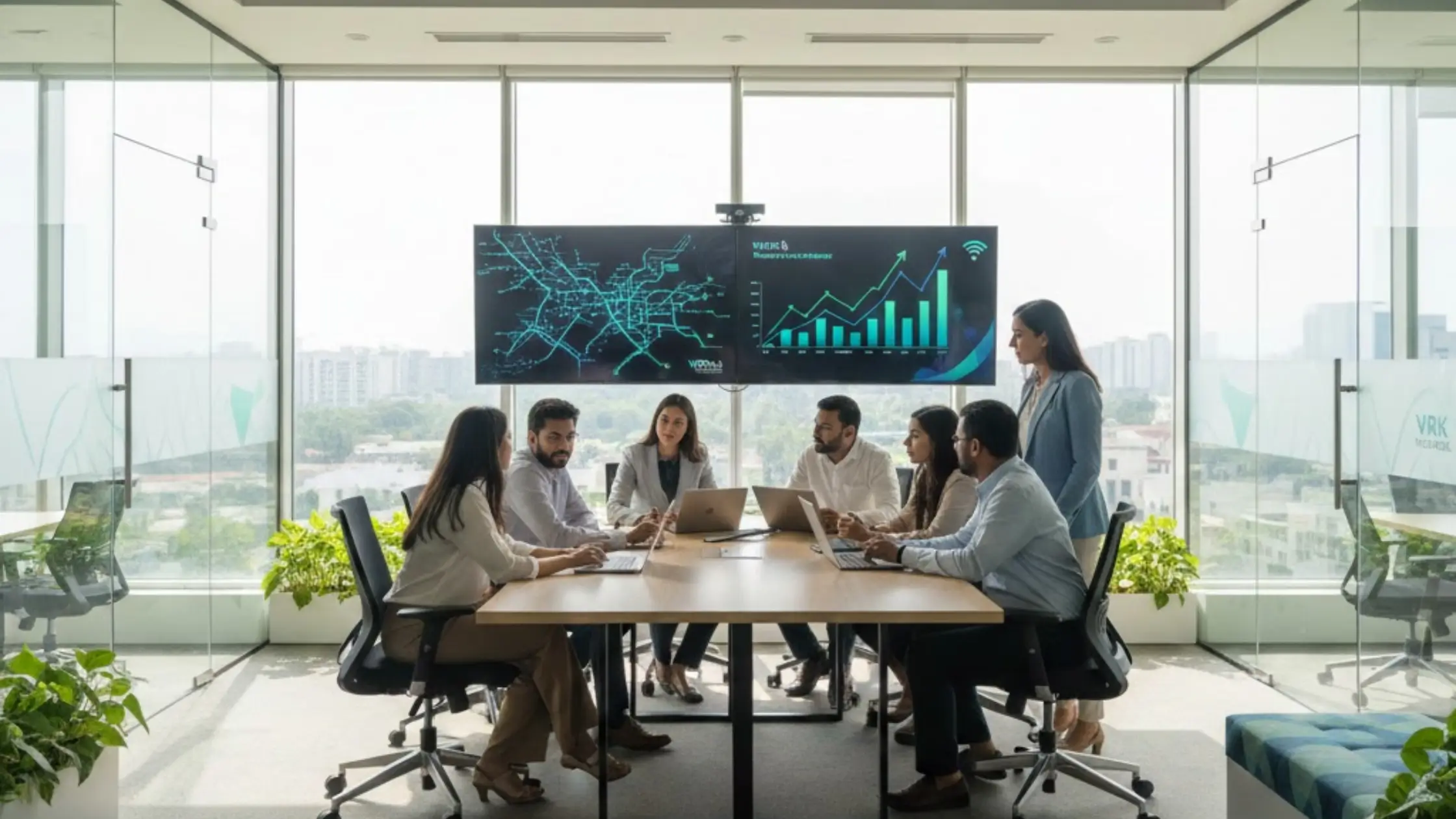 VRK Networks team – leading internet service provider in Navi Mumbai