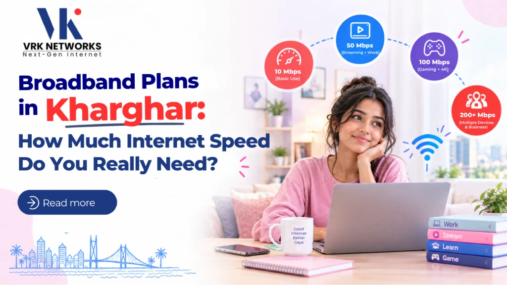 Broadband Plans in Kharghar: How Much Internet Speed Do You Really Need?